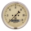 Picture of Autometer 3-3-8in 120mph Antique Beige Elec- Programmable Speedometer w- Wheel Odometer