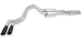 Picture of Stainless Works 20-21 Ford F-250-F-350 7-3L 304SS Legend Catback w- 4in Matte Black Tips
