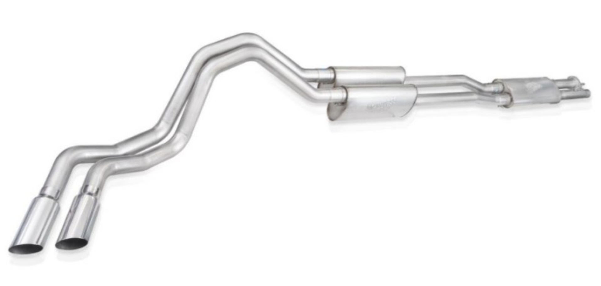 Picture of Stainless Works 20-21 Ford F-250-F-350 7-3L 304SS Redline Catback w- 4in Polished Tips