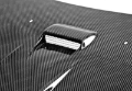 Picture of Seibon 08-12 Mitsubishi Lancer Evo X DV-Style Carbon Fiber Hood