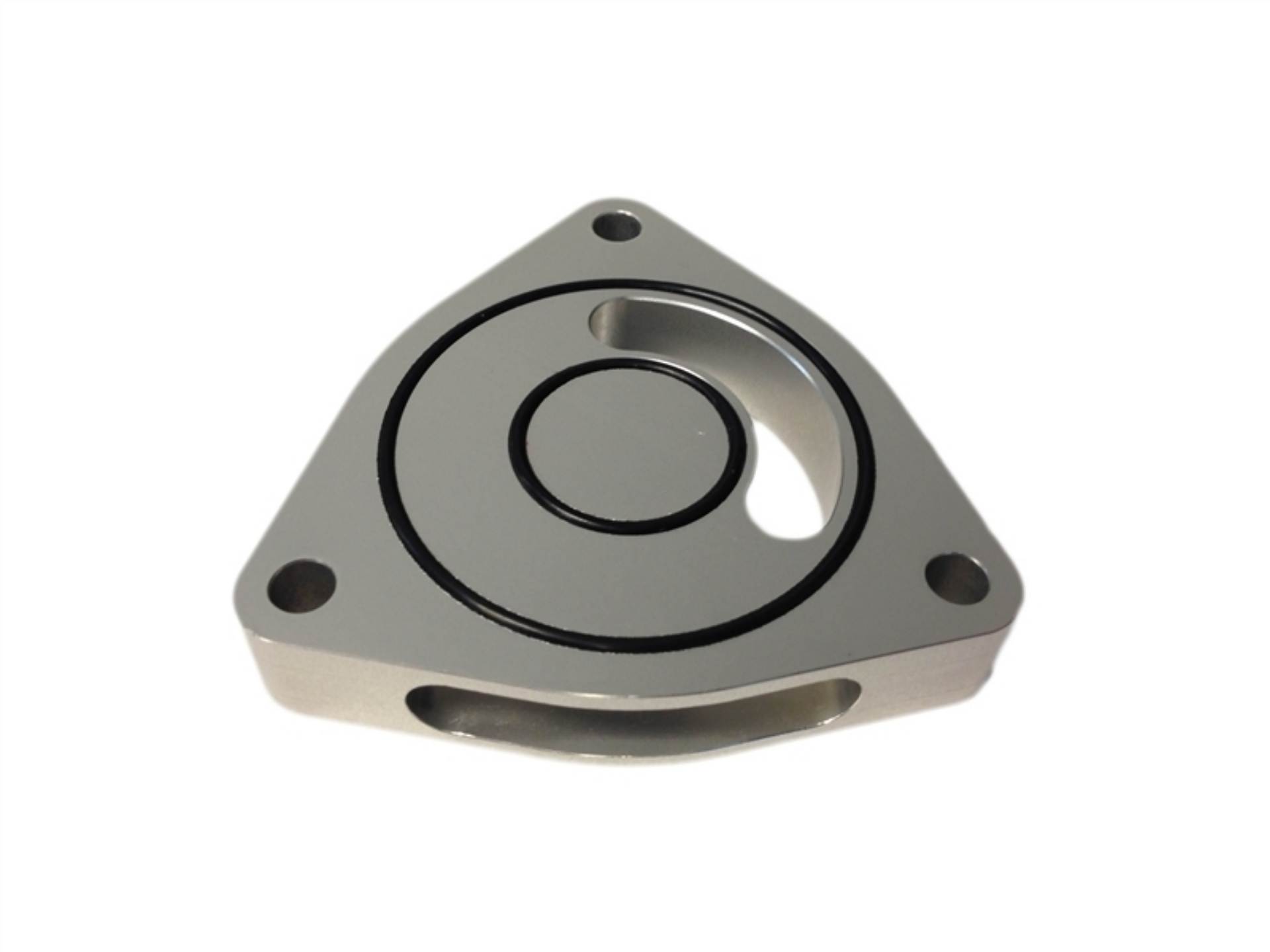 Picture of Torque Solution Blow Off BOV Sound Plate Silver: Kia Optima 2-0T