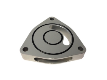 Picture of Torque Solution Blow Off BOV Sound Plate Silver: Kia Optima 2-0T