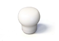 Picture of Fat Head Delrin Shift Knob White: Universal 12x1-25