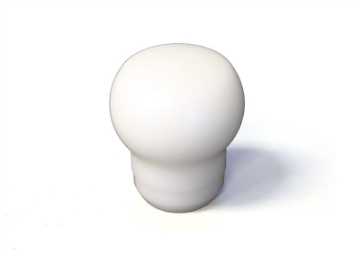 Picture of Fat Head Delrin Shift Knob White: Universal 12x1-25