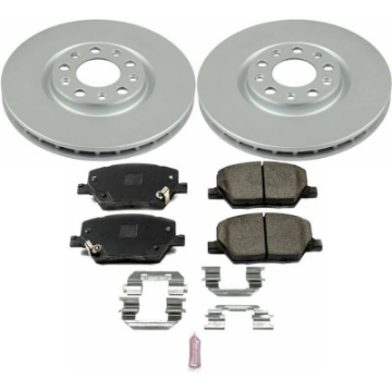 Picture of Power Stop 16-18 Fiat 500X Front Z17 Evolution Geomet Coated Brake Kit