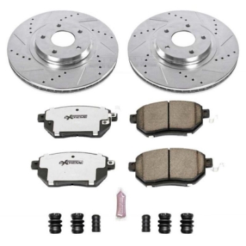 Picture of Power Stop 03-05 Infiniti FX35 Front Z26 Street Warrior Brake Kit