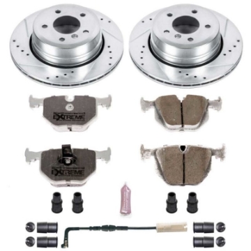Picture of Power Stop 06-07 BMW 530xi Rear Z26 Street Warrior Brake Kit
