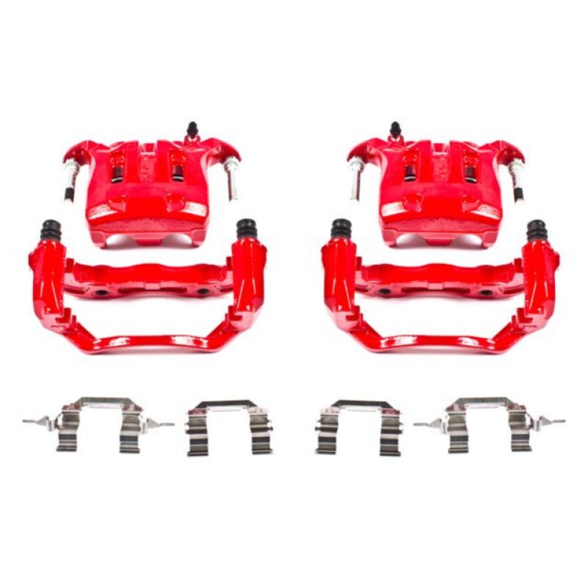 Picture of Power Stop 03-04 Infiniti M45 Front Red Calipers w-Brackets - Pair