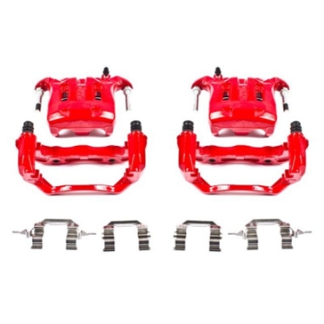 Picture of Power Stop 03-04 Infiniti M45 Front Red Calipers w-Brackets - Pair