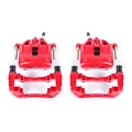 Picture of Power Stop 1991 BMW 318i Front Red Calipers w-Brackets - Pair