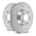Picture of Power Stop 99-08 Porsche 911 Front Evolution Drilled & Slotted Rotors - Pair
