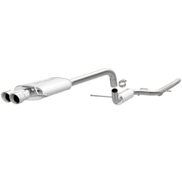 Picture of MagnaFlow Performance Cat-Back Exhaust System Dual Straight Drive Side Rear Exit 11-14 VW Jetta 2-0L