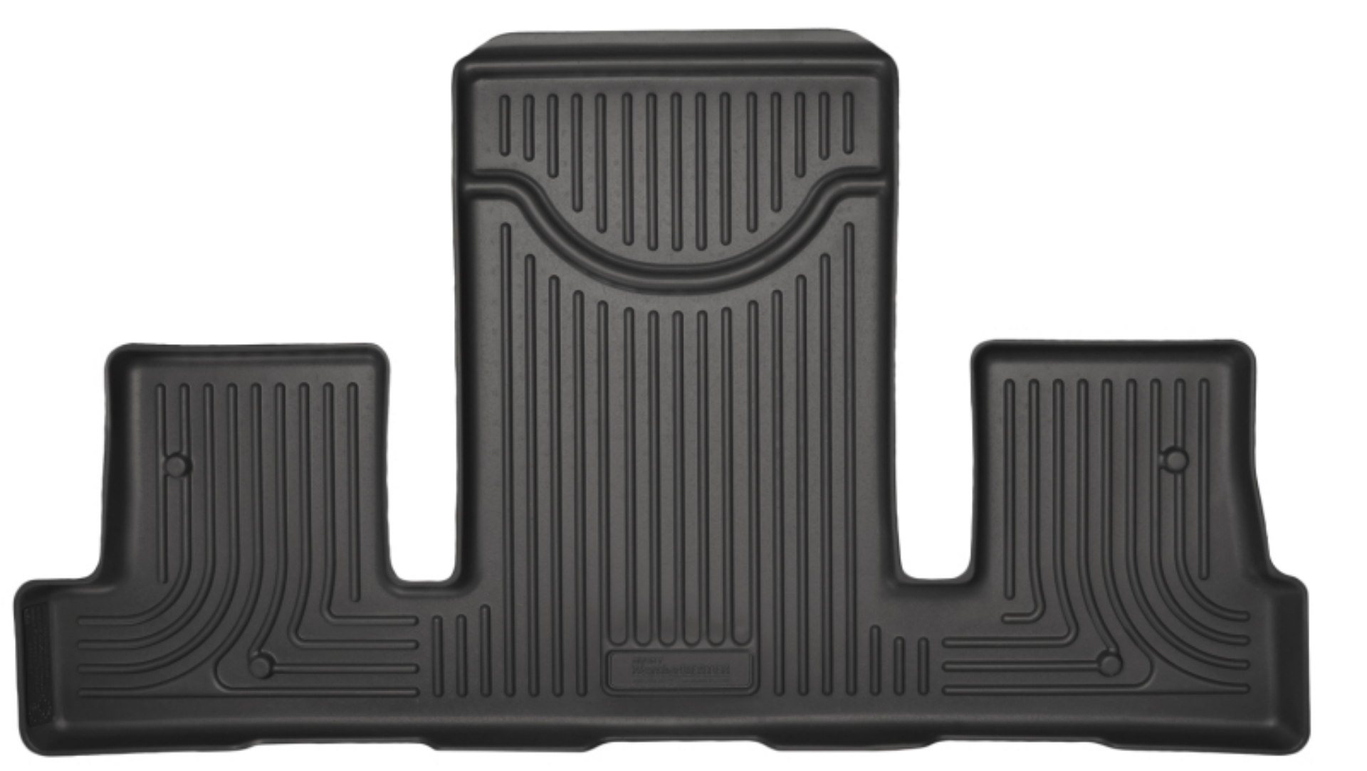 Picture of Husky Liners 09-14 Chevy Traverse-07-14 GMC Acadia WeatherBeater Black 3rd Seat Floor Liner