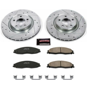 Picture of Power Stop 05-08 Pontiac Grand Prix Front Z23 Evolution Sport Brake Kit