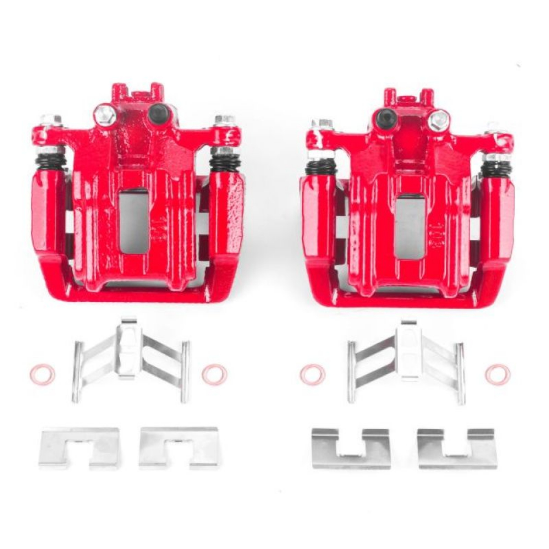 Picture of Power Stop 05-06 Honda CR-V Rear Red Calipers w-Brackets - Pair