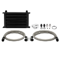 Picture of Mishimoto Universal 25 Row Oil Cooler Kit Black Cooler