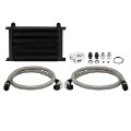 Picture of Mishimoto Universal 25 Row Oil Cooler Kit Black Cooler