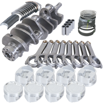 Picture of Eagle Ford 4-6L 2 Valve Heads Romeo Block Rotating Assembly Kit - 5-933in H-Beam Standard Bore