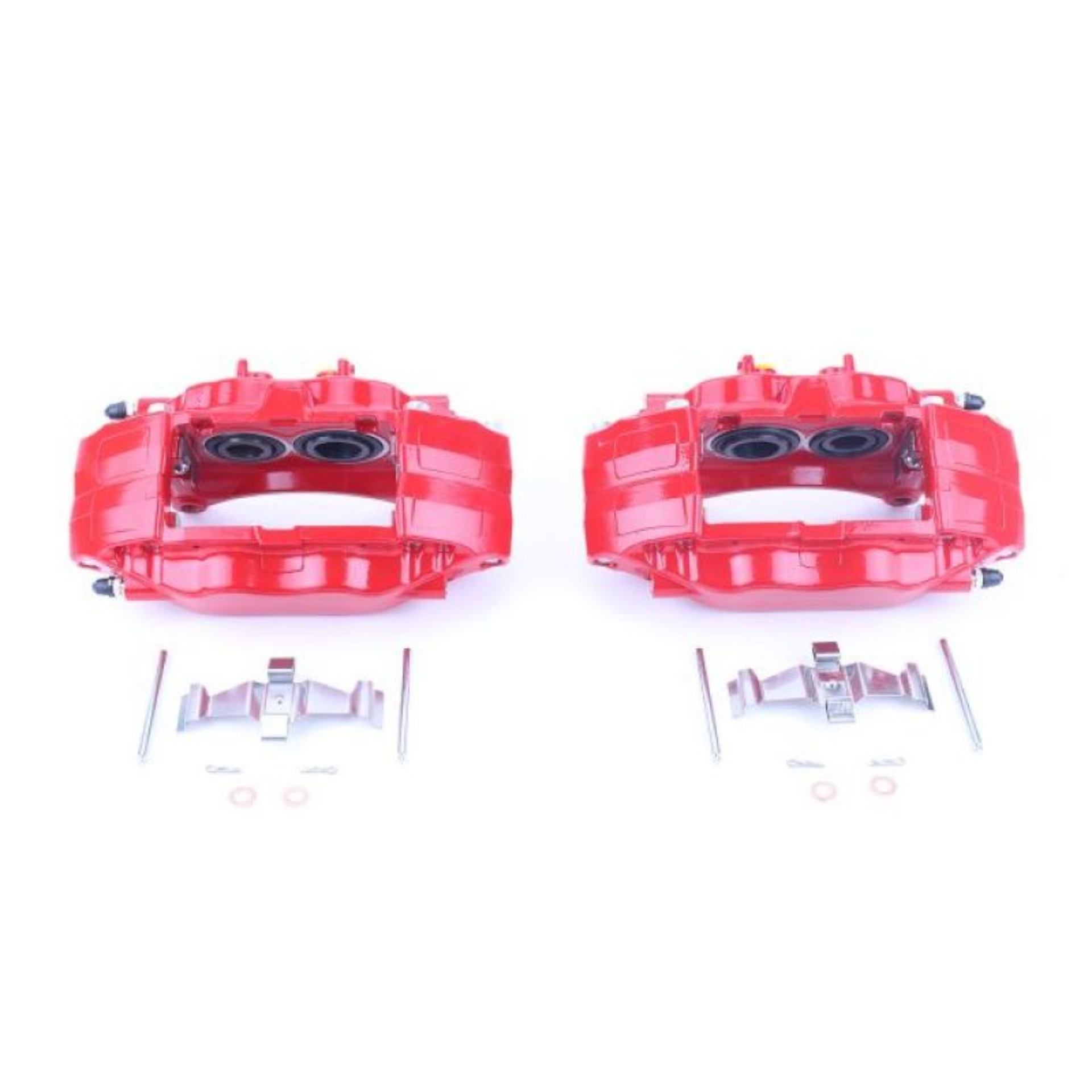 Picture of Power Stop 04-14 Subaru Impreza Front Red Calipers w-o Brackets - Pair