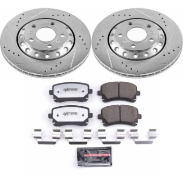 Picture of Power Stop 03-10 Audi A8 Quattro Rear Z26 Street Warrior Brake Kit