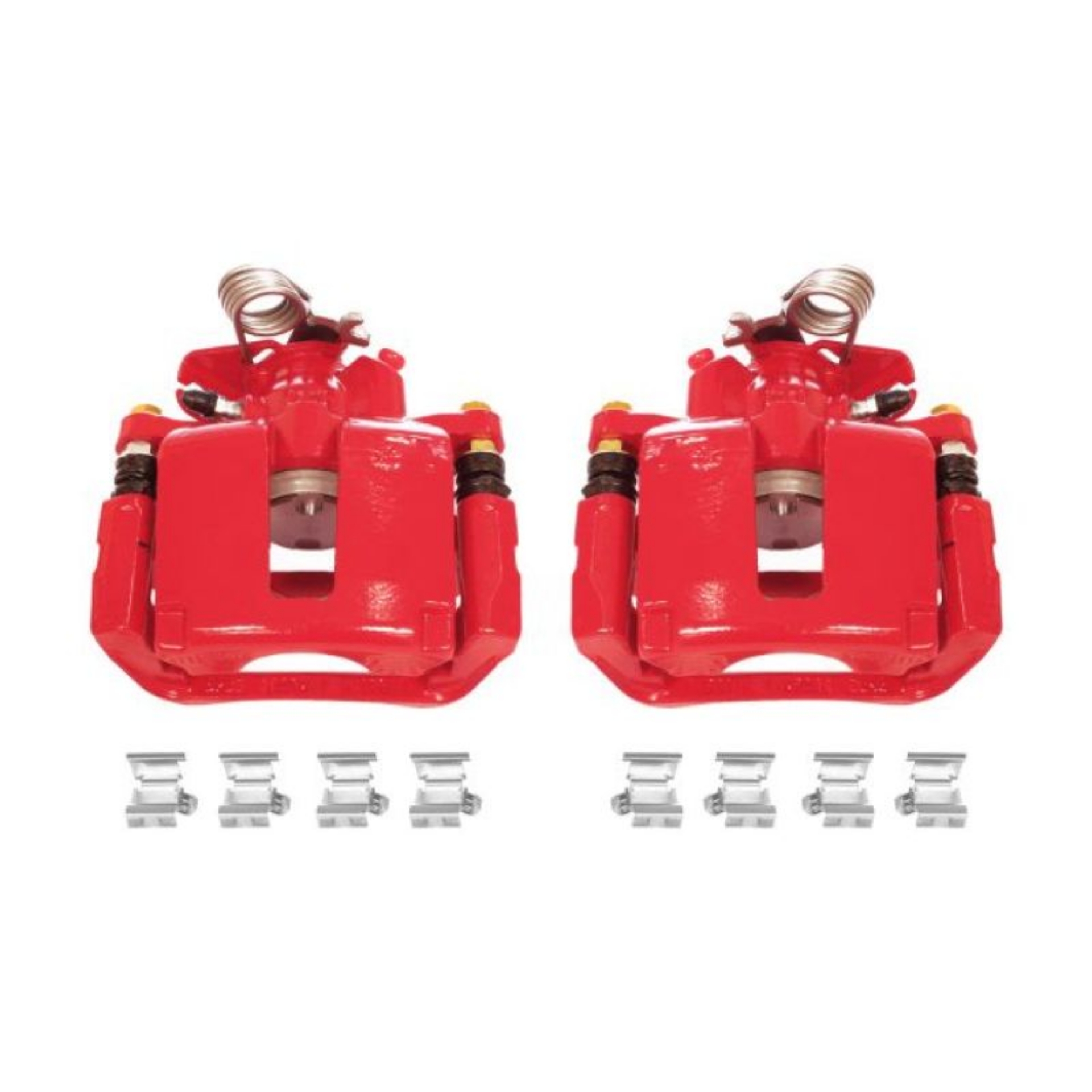 Picture of Power Stop 13-17 Ford Explorer Rear Red Calipers w-Brackets - Pair