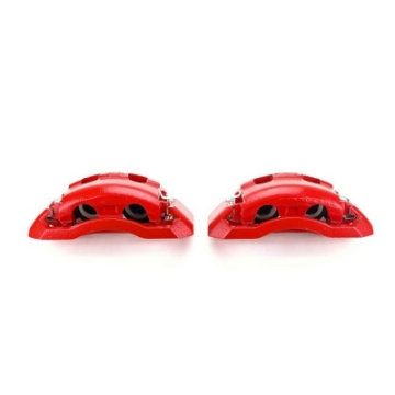 Picture of Power Stop 2007 Ford E-150 Front Red Calipers w-Brackets - Pair