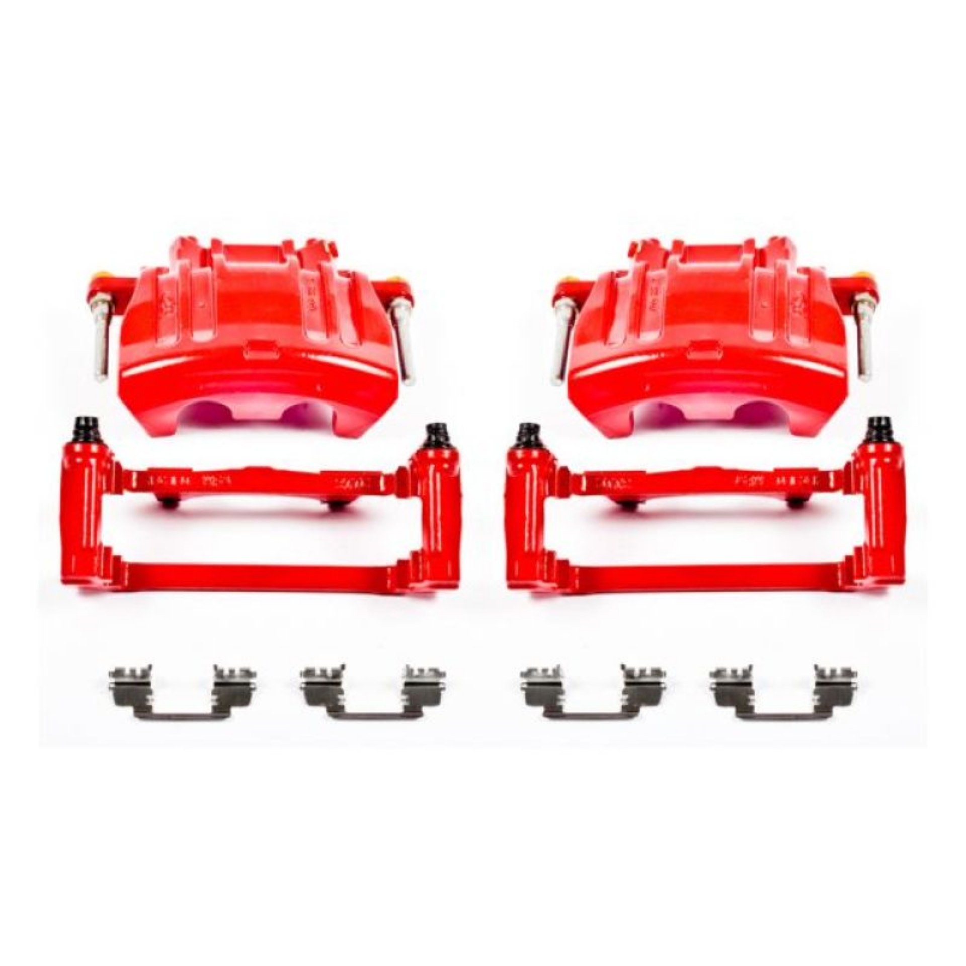 Picture of Power Stop 2012 Chrysler 300 Front Red Calipers w-Brackets - Pair