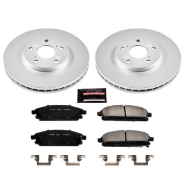 Picture of Power Stop 03-06 Acura MDX Front Z17 Evolution Geomet Coated Brake Kit