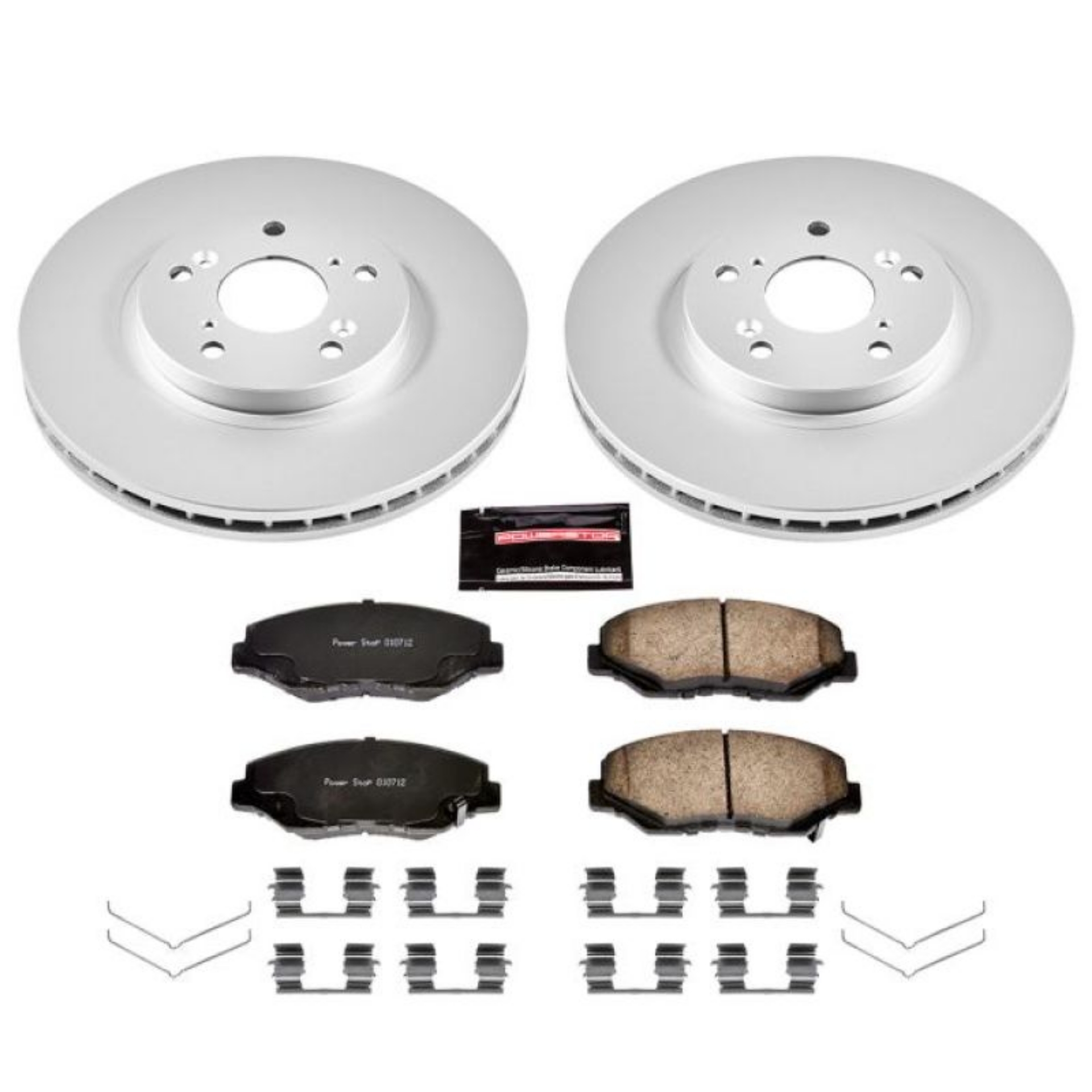 Picture of Power Stop 03-08 Honda Pilot Front Z17 Evolution Geomet Coated Brake Kit