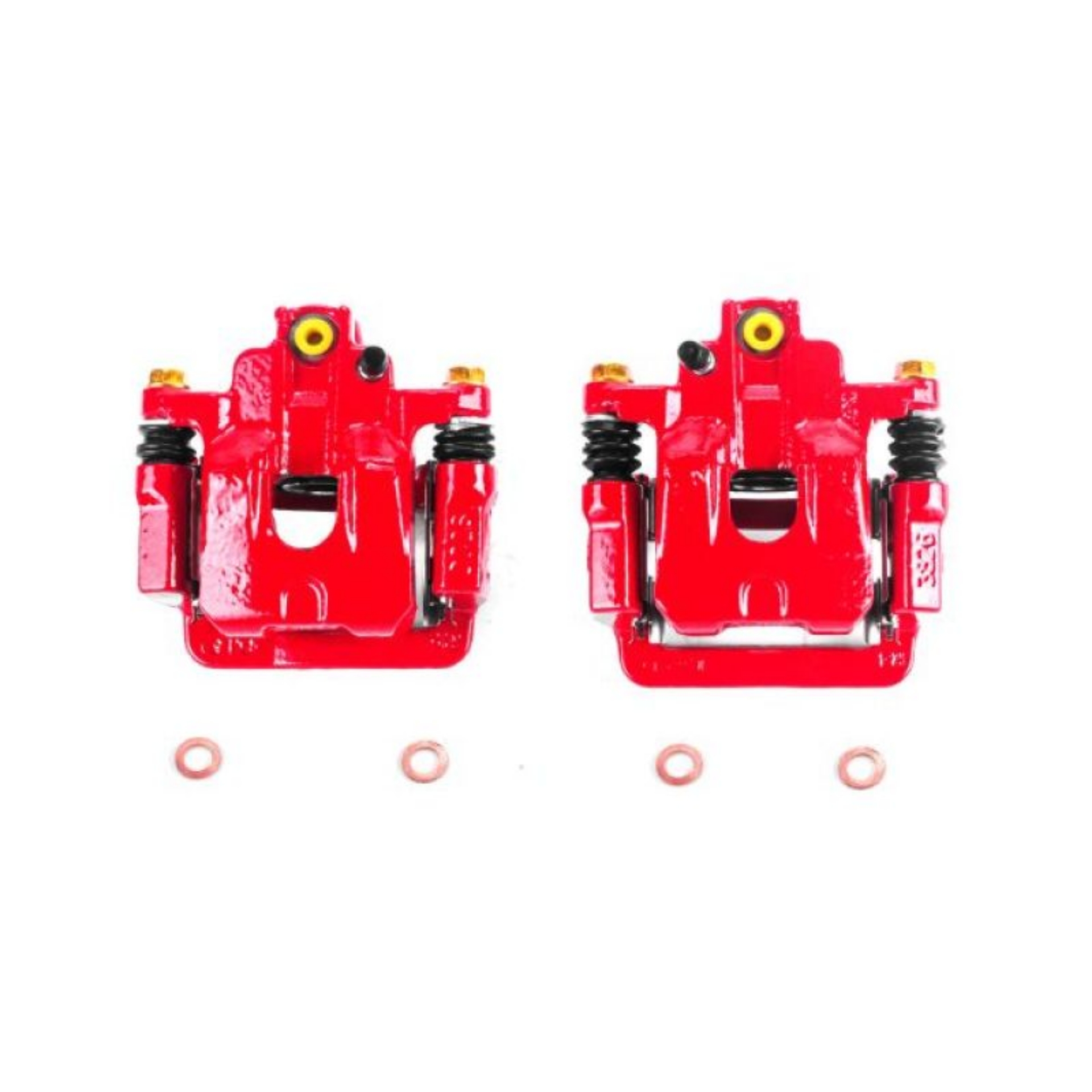 Picture of Power Stop 02-04 Honda Odyssey Rear Red Calipers w-Brackets - Pair