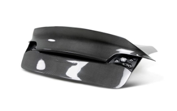 Picture of Seibon 17-20 Tesla Model 3 Carbon Fiber Trunk Lid w-Integrated Spoiler Models w-o Power Trunk ONLY