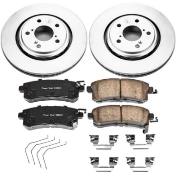 Picture of Power Stop 15-17 Honda Odyssey Front Z17 Evolution Geomet Coated Brake Kit