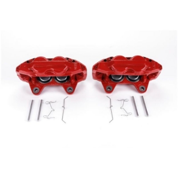 Picture of Power Stop 10-15 Lexus GX460 Front Red Calipers w-o Brackets - Pair