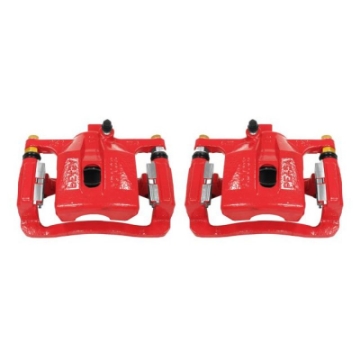 Picture of Power Stop 06-10 Hummer H3 Rear Red Calipers w-Brackets - Pair
