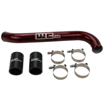 Picture of Wehrli 17-19 Chevrolet 6-6L L5P Duramax Upper Coolant Pipe - Candy Blue