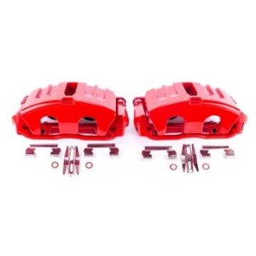 Picture of Power Stop 05-13 Chevrolet Corvette Front Red Calipers w-Brackets - Pair