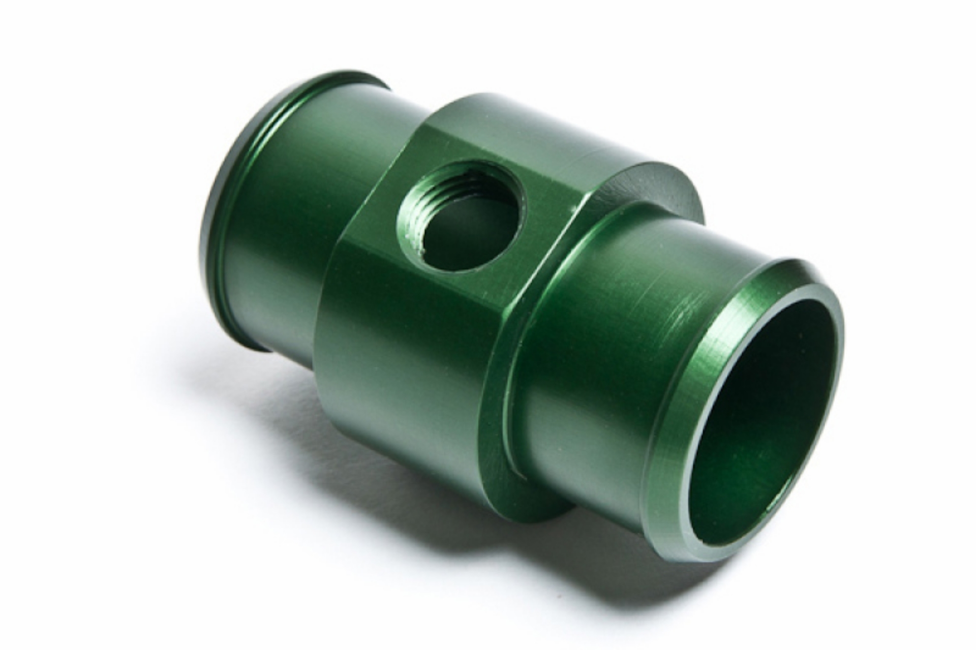 Picture of Radium Engineering Universal Hose Barb Adapter For 1-1-4in ID Hose  w- 1-4NPT Port - Green