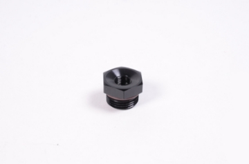 Picture of Radium Engineering 8AN ORB to 1-8NPT Female Adapter Fitting - Blk Anodized