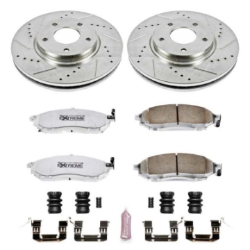 Picture of Power Stop 03-04 Infiniti M45 Front Z26 Street Warrior Brake Kit