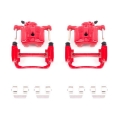 Picture of Power Stop 91-94 Dodge Stealth Rear Red Calipers w-Brackets - Pair