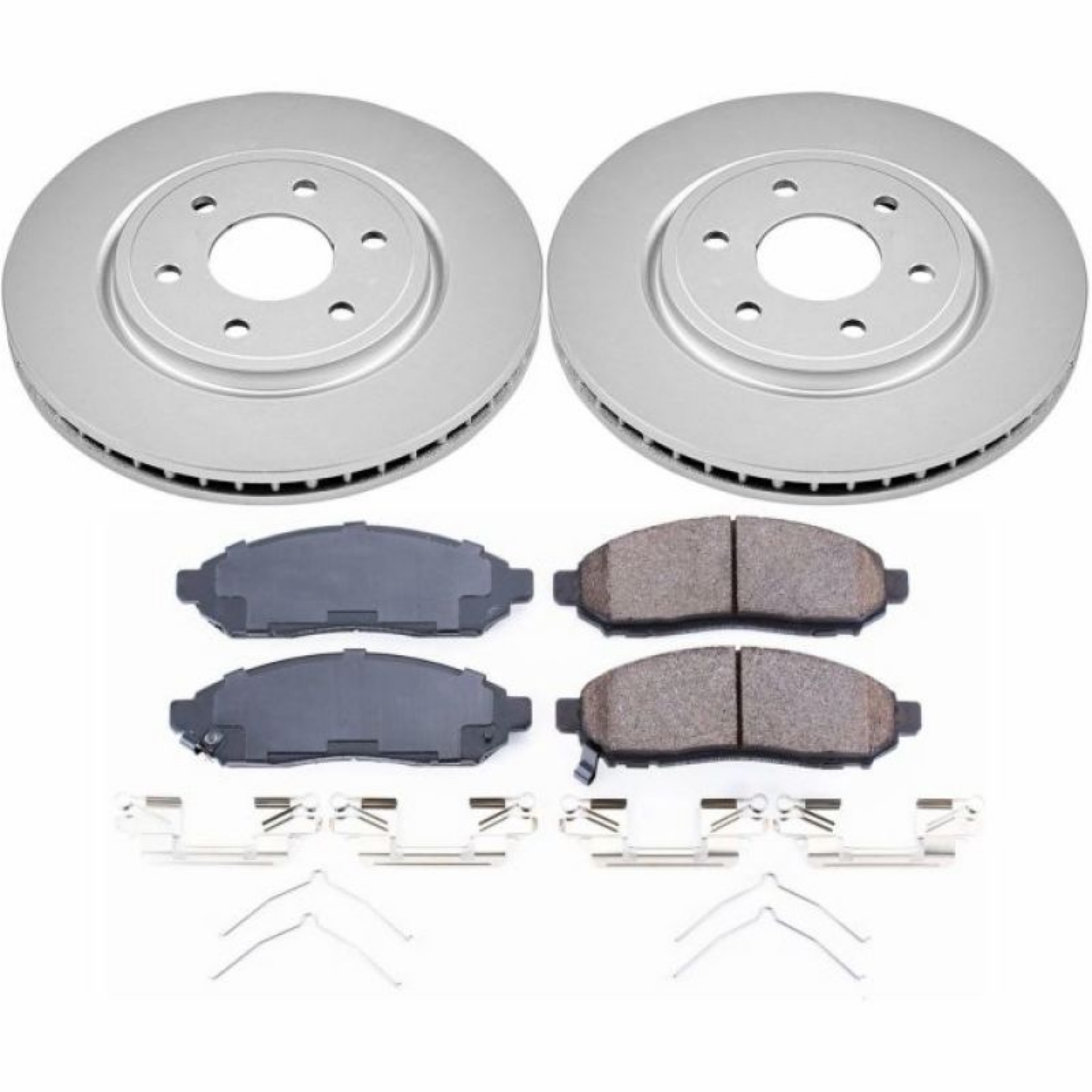 Picture of Power Stop 2019 Nissan Frontier Front Z17 Evolution Geomet Coated Brake Kit