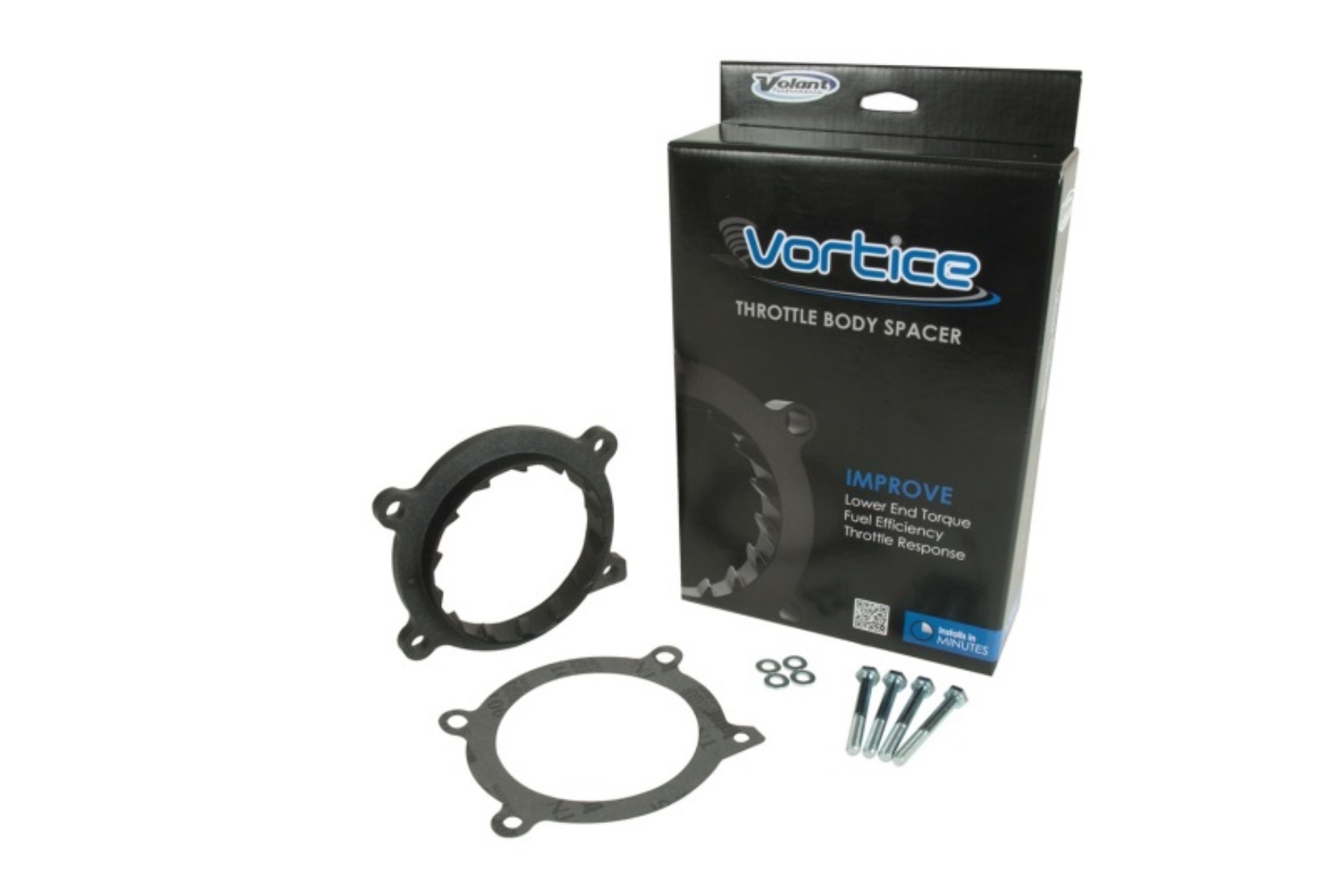 Picture of Volant 10-15 Chevrolet Camaro SS 6-2 V8 Vortice Throttle Body Spacer