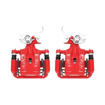 Picture of Power Stop 06-12 Ford Fusion Rear Red Calipers w-Brackets - Pair