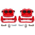 Picture of Power Stop 97-04 Chevrolet Corvette Front Red Calipers w-Brackets - Pair