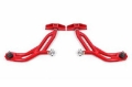 Picture of BMR 10-14 Ford Mustang Adj- Lower A-Arms w- Delrin-Rod End - 19mm Tall Ball Joint - Red