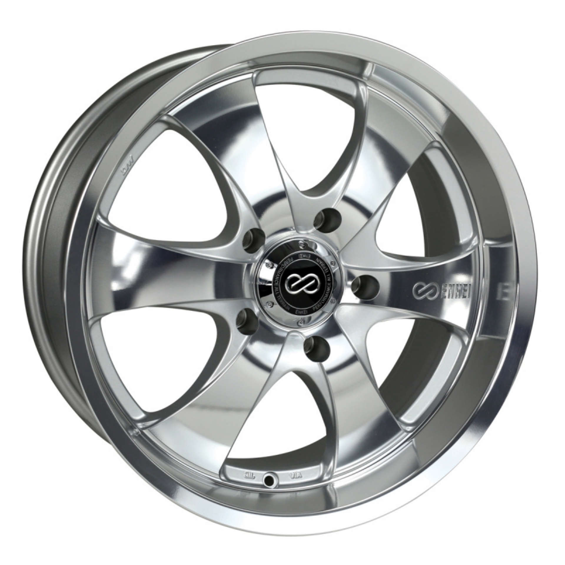 Picture of Enkei M6 Universal Truck & SUV 20x9 30mm Offset 6x139-7 Bolt Pattern 78mm Bore Mirror Finish Wheel