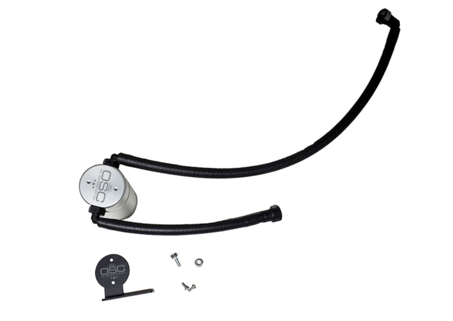 Picture of J&L 20-24 Chevrolet Corvette 6-2L LT2 Targa Top Passenger Side Oil Separator 3-0 - Clear Anodized