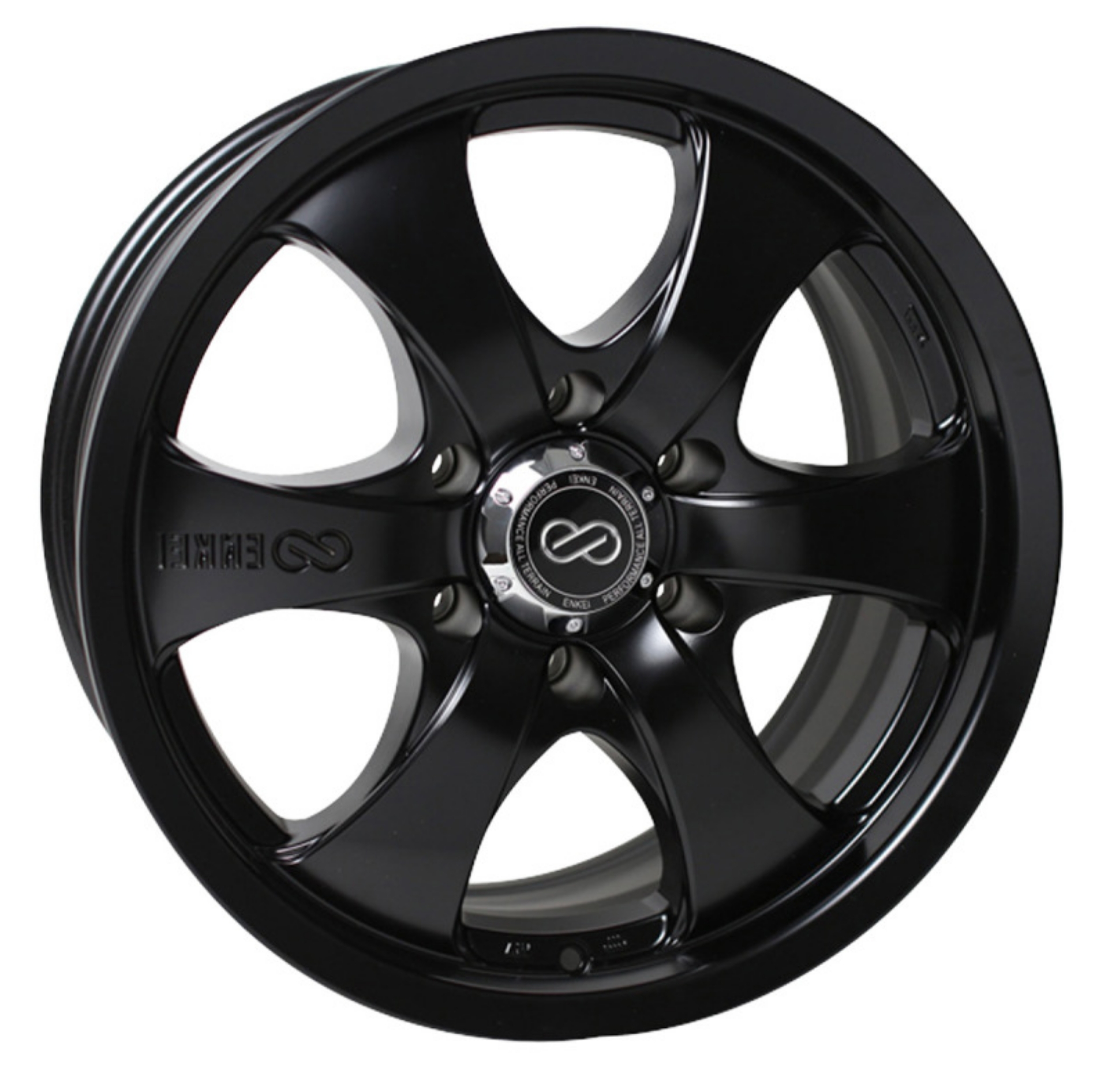 Picture of Enkei M6 Universal Truck & SUV 20x9 10mm Offset 6x139-7 Bolt Pattern 108-5mm Bore Black Wheel