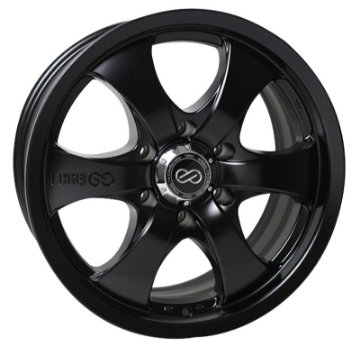 Picture of Enkei M6 Universal Truck & SUV 20x9 30mm Offset 6x135 Bolt Pattern 87mm Bore Black Wheel