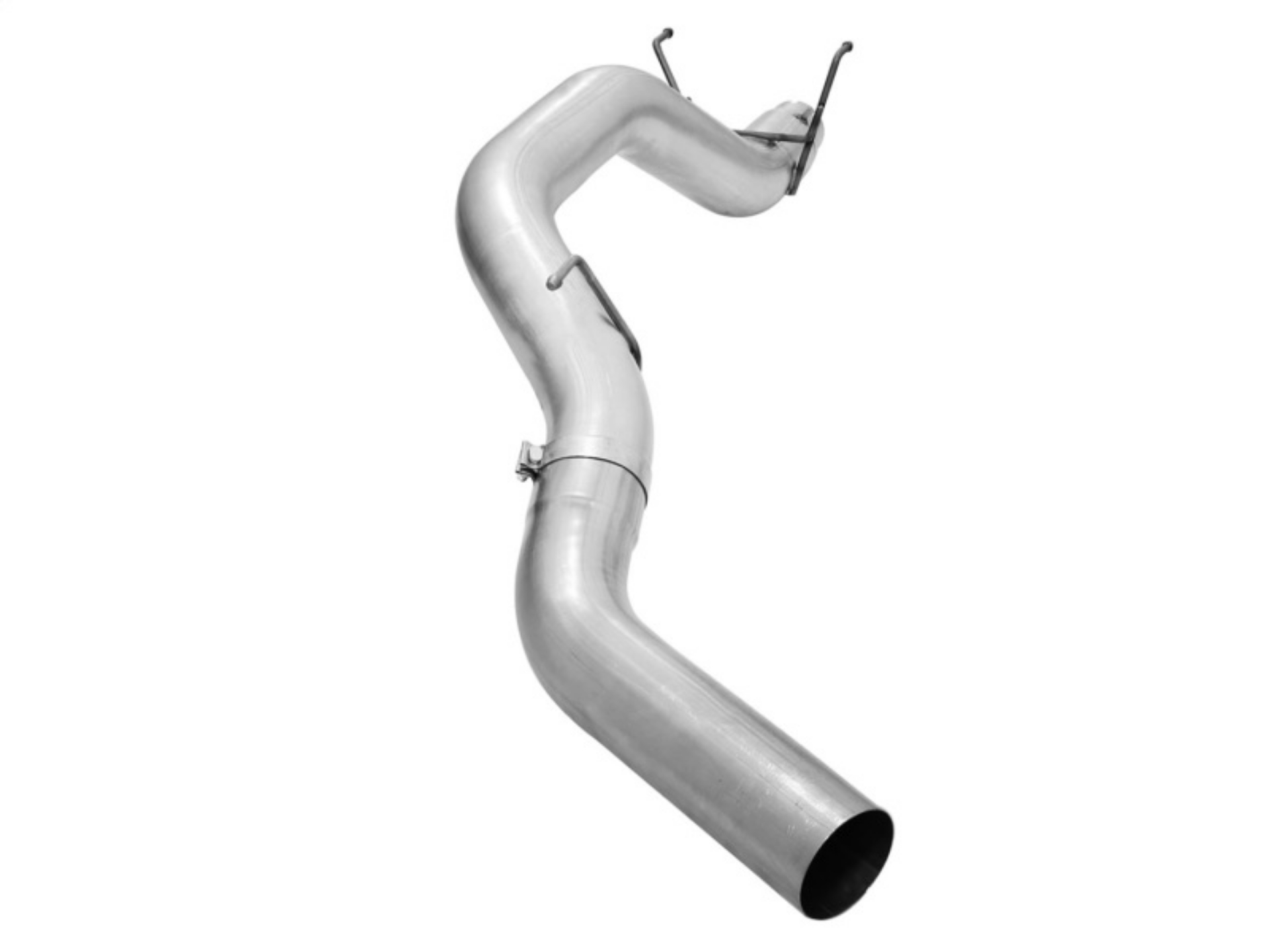 Picture of aFe Atlas 5in DPF-Back Aluminized Steel Exhaust Dodge RAM Diesel Trucks 13-14 L6-6-7L td Mega Cab